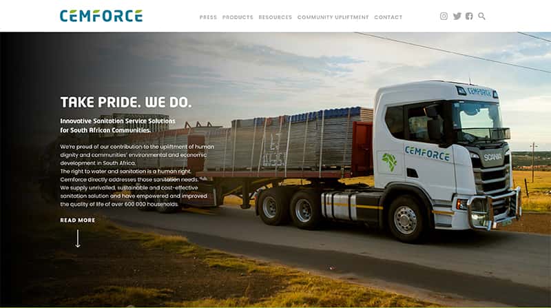 Cemforce Website